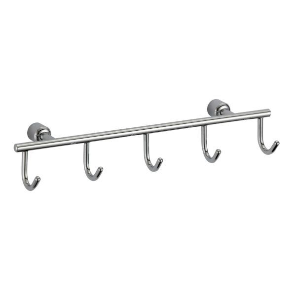 Планка с крючками Savol S-005255, хром