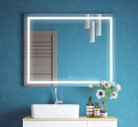 Зеркало LED "Барго 1200х800", сенсор