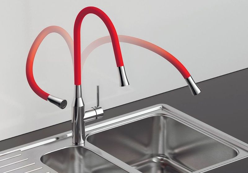 Смеситель для кухни, OMOIKIRI, Yatomi, тип открывания воды-однорычажный, тип регулирования воды-керамический картридж, монтаж-на раковину/столешницу, отверстия для монтажа-1, высота, мм-475, вынос излива, мм-285, тип излива-поворотный, подвижный шланг, ти