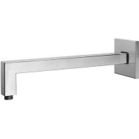 CISAL Zen Shower Держатель верхнего душа настенный L350 мм, цвет нержавеющая сталь
