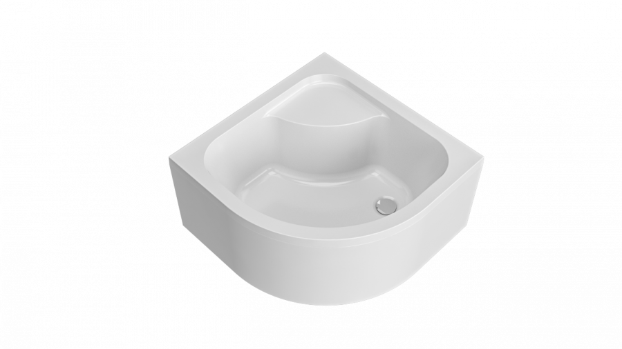 W90T-401A090W Gem Deep душевой поддон 90х90 с сифоном, белый W90T-401A090W Gem Deep душевой поддон 90х90 с сифоном, белый
