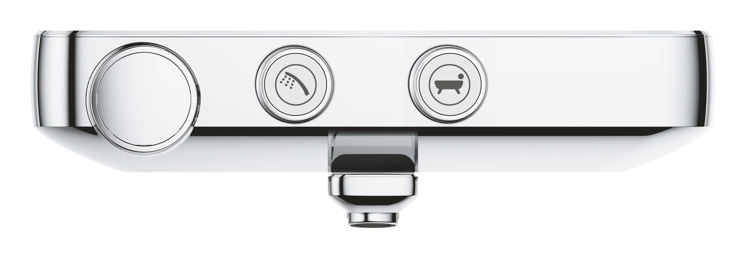 Термостат для ванны с душем GROHE GROHTHERM SMART CONTROL 34718000 (хром, L-11,6), шт Термостат для ванны с душем GROHE GROHTHERM SMART CONTROL 34718000 (хром, L-11,6), шт