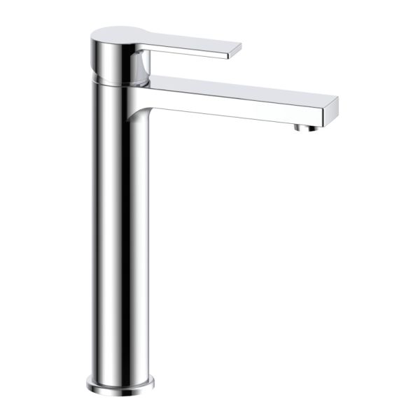 Смеситель для раковины высокий Voda RF25, хром