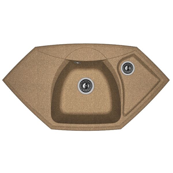 Кухонная мойка Florentina Сардиния 20.150.D0980 Антрацит Кухонная мойка Florentina Сардиния 20.150.D0980 Антрацит