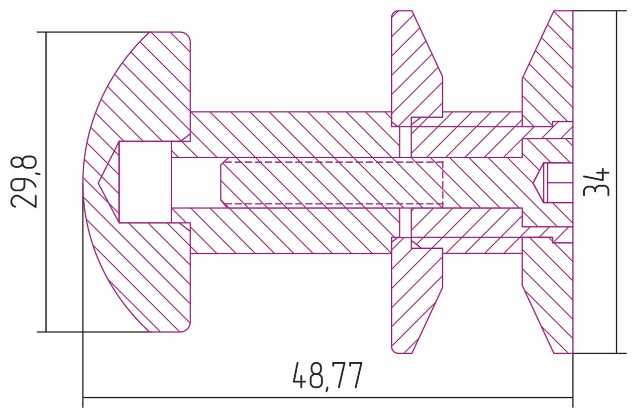 Крючок, Сунержа, СФЕРА, одинарный, ширина, мм-34, глубина, мм-49, высота, мм-34, тип установки-между перемычками полотенцесушителя, для водяных и электрических моделей, материал-нержавеющая сталь, крепления в комплекте, цвет-шампань