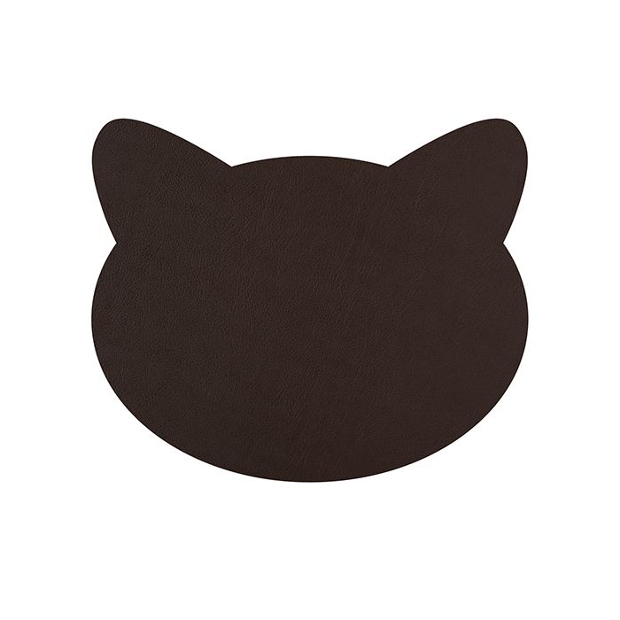 ADJ Плейсмат детский Cat, 42x35 см., цвет: капучино/шоколад