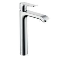Смеситель для раковины, Hansgrohe, Metris, тип открывания воды-однорычажный, тип регулирования воды-керамический узел смешивания, отверстия для монтажа-1, высота, мм-327, вынос излива, мм-197, донный клапан-есть, цвет-хром Смеситель для раковины, Hansgrohe, Metris, тип открывания воды-однорычажный, тип регулирования воды-керамический узел смешивания, отверстия для монтажа-1, высота, мм-327, вынос излива, мм-197, донный клапан-есть, цвет-хром