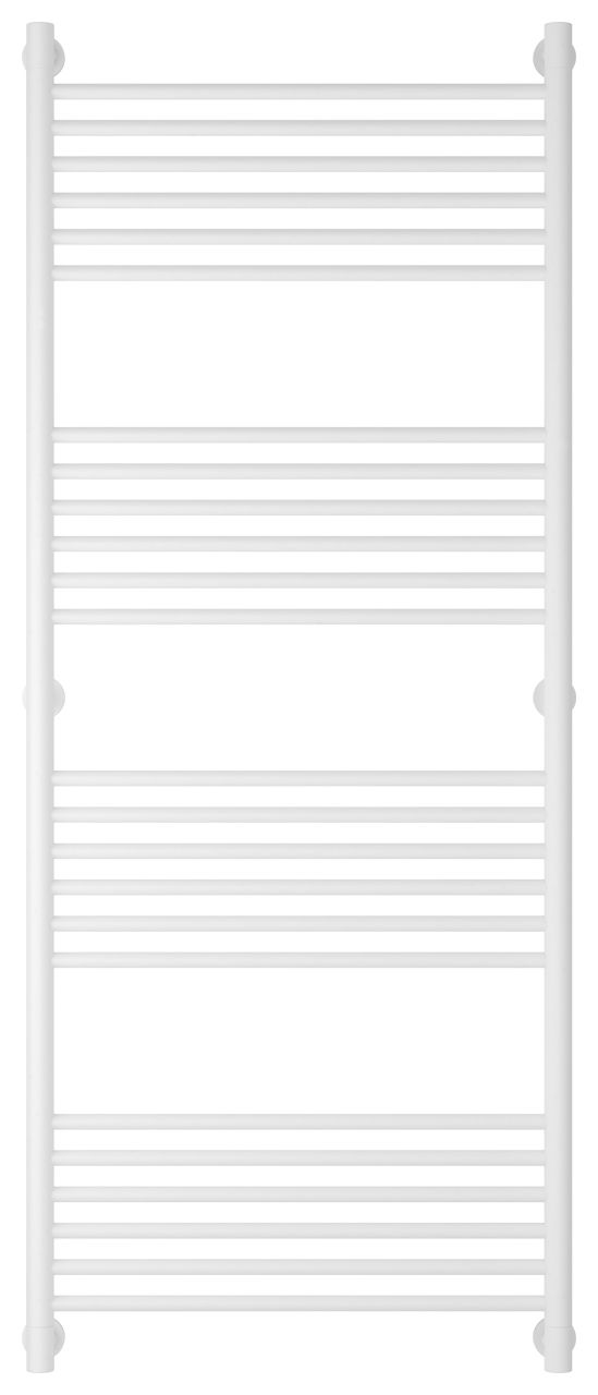 Полотенцесушитель водяной "Богема+" прямая 1500х600 (Матовый Белый)