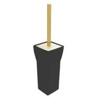 Bertocci Grace Ерш напольный, цвет черная керамика/золото Снято с пр-ва