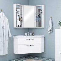 Тумба под раковину Акватон Кантара 110 подвесная 1A205601ANW70 Дуб полярный