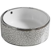 Раковина Melana 41 MLN-7076SP-1 Белая, Серебро