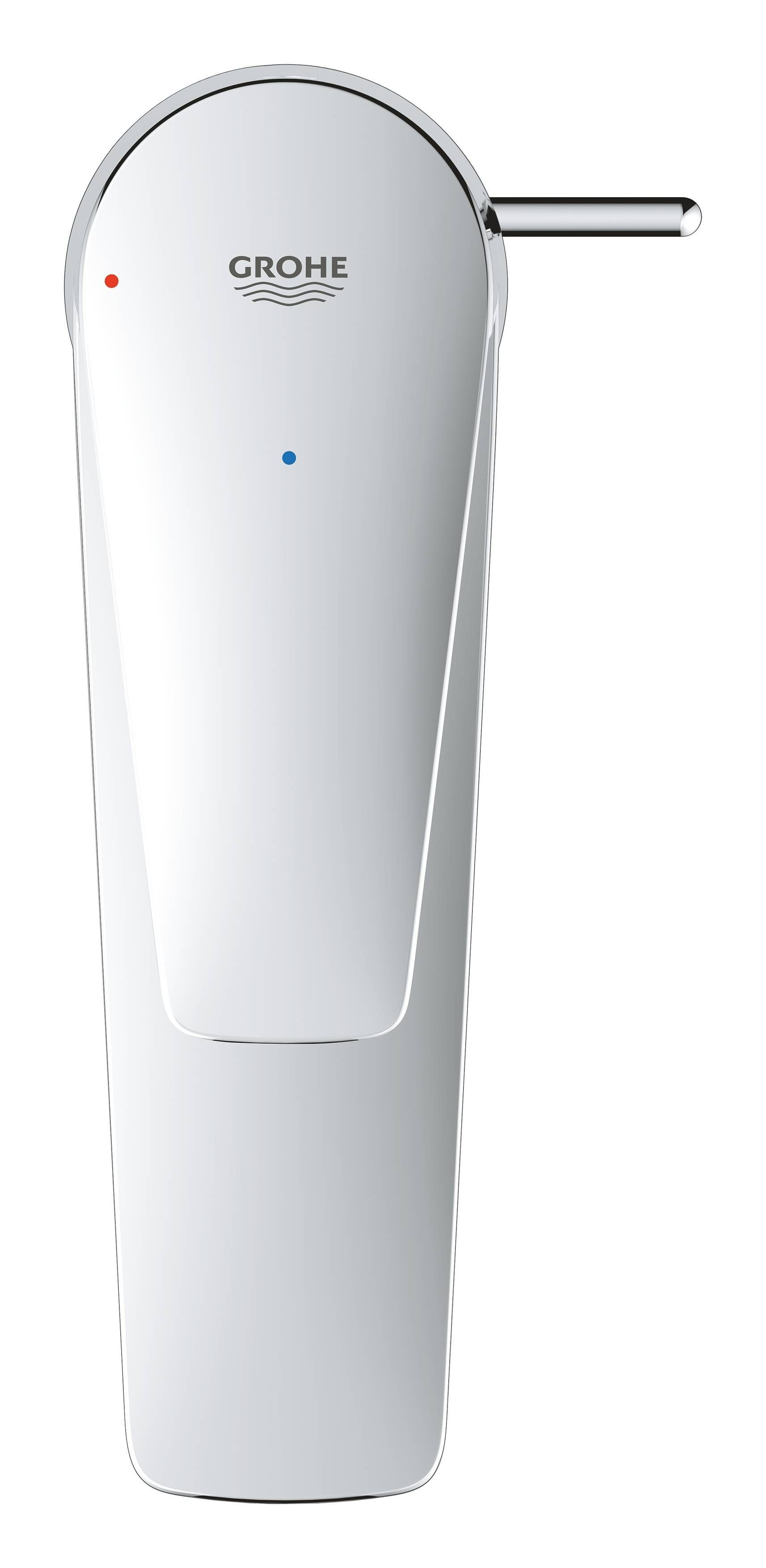 Смеситель для раковины GROHE BauEdge с рычажным донным клапаном, размер M, хром (23759001) Смеситель для раковины GROHE BauEdge с рычажным донным клапаном, размер M, хром (23759001)