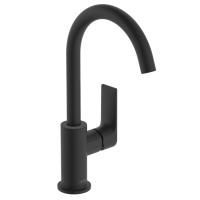 Смеситель для раковины, Hansgrohe, Rebris E, тип открывания воды-однорычажный, тип регулирования воды-керамический картридж, монтаж-на раковину/столешницу, отверстия для монтажа-1, высота, мм-301, вынос излива, мм-154, тип излива-поворотный, донный клапан Смеситель для раковины, Hansgrohe, Rebris E, тип открывания воды-однорычажный, тип регулирования воды-керамический картридж, монтаж-на раковину/столешницу, отверстия для монтажа-1, высота, мм-301, вынос излива, мм-154, тип излива-поворотный, донный клапан