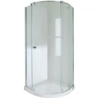 Душевой уголок Jacob Delafon Indigo 90x90 L E44R9009A-GA профиль Хром стекло прозрачное