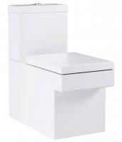 Унитаз напольный безободковый GROHE Cube Ceramic с бачком и быстросъемным сиденьем с микролифтом (NW0037) Унитаз напольный безободковый GROHE Cube Ceramic с бачком и быстросъемным сиденьем с микролифтом (NW0037)