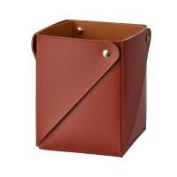 Colombo Adj Коробочка MIU для чайных пакетов, 7x7xH8 см , цвет: бордо/коньяк Colombo Adj Коробочка MIU для чайных пакетов, 7x7xH8 см , цвет: бордо/коньяк