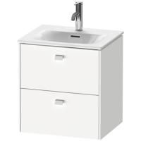 Duravit Brioso Тумба подвесная под раковину # 234453, 2 ящика, 555x520x419мм, цвет White High Gloss