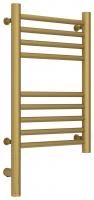 Полотенцесушитель электрический "БОГЕМА 3.0" прямая 500х300 / МЭМ левый (Матовое золото)