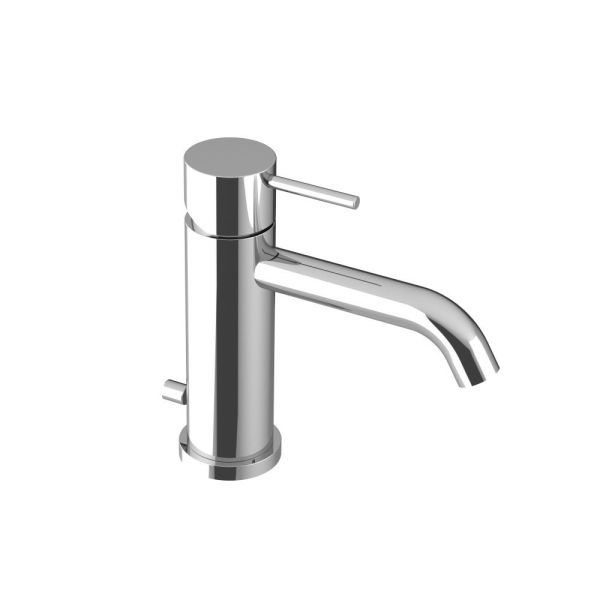 Oioli Micro, однорычажный смеситель для раковины (излив 12.9 см), с д/к, цвет хром