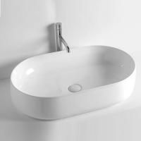 KERASAN F10 Раковина накладная 70х44 см, без отв под смеситель, цвет белый