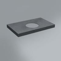 Спец. изделие декоративное из керамогранита Роверелла 80х48, серое