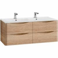 Тумба под раковину Vincea Roberta VMC-1R120WO подвесная W.Oak