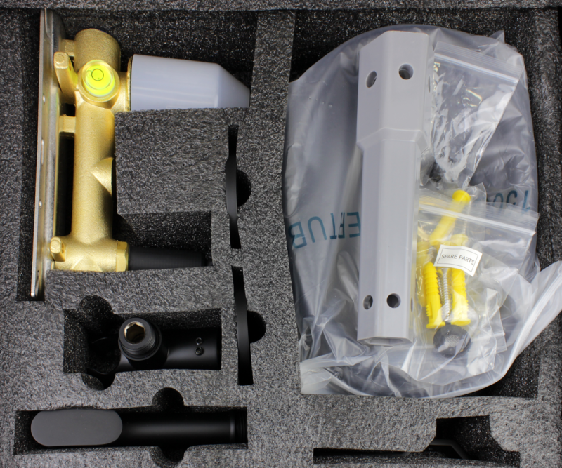 Гигиенический душ со смесителем Bronze de Luxe 1760'S 3253SB, черный, артикул 3253SB