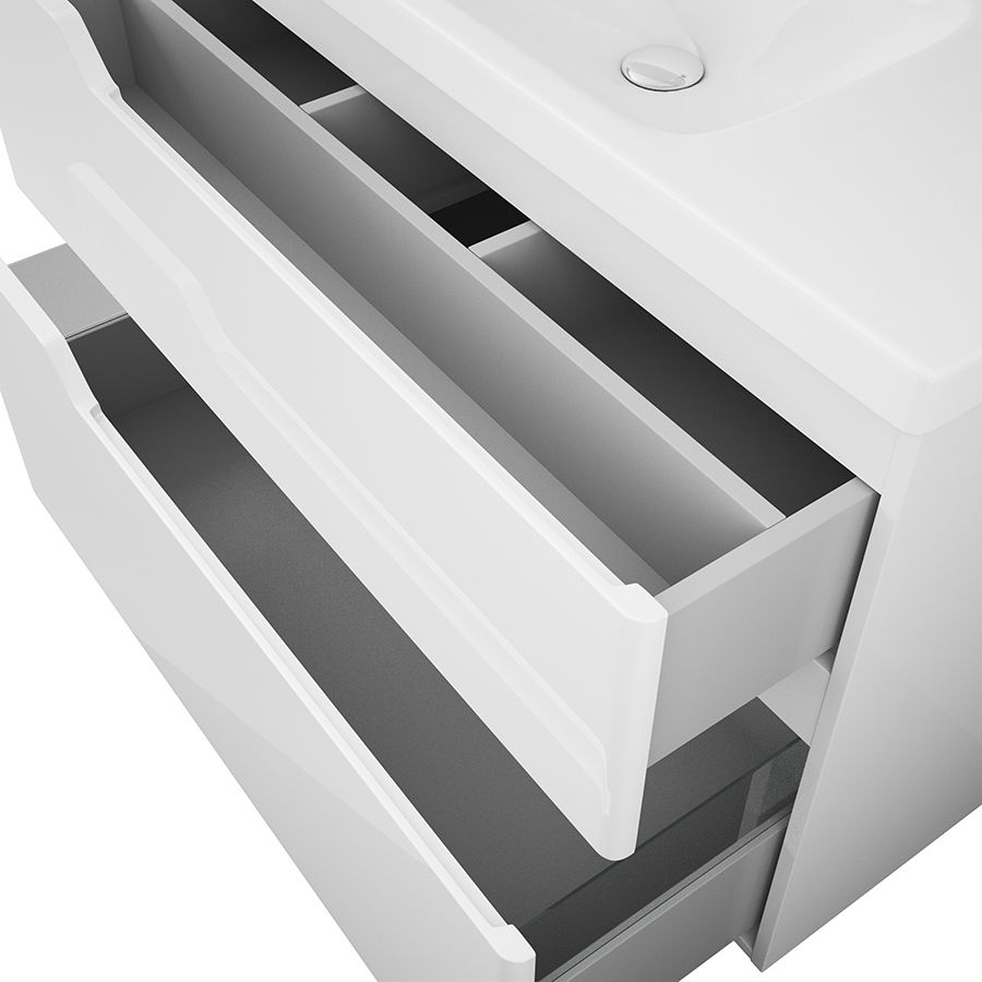 Тумба Hella stor 100, белый лак