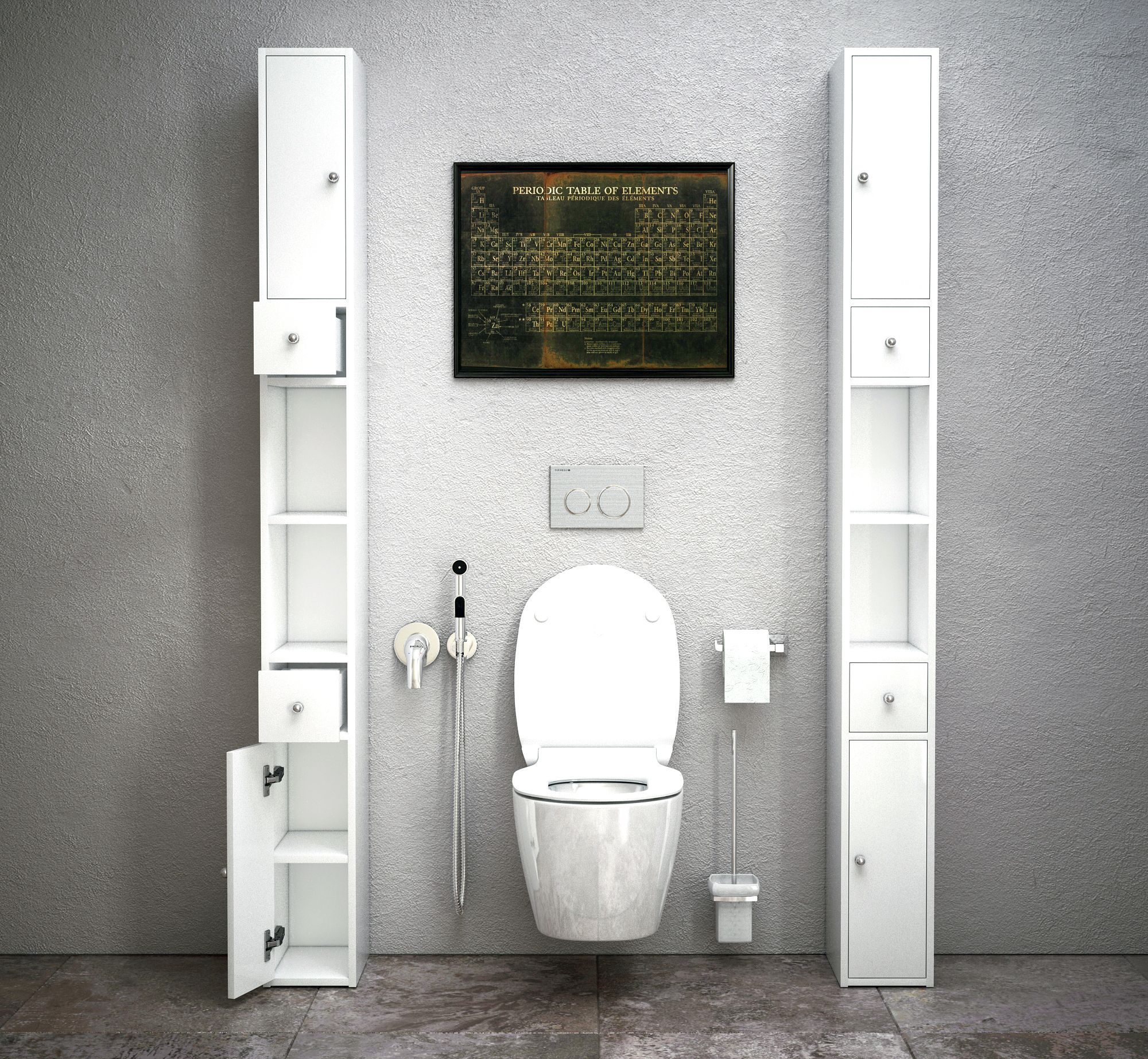 Шкаф-пенал "Энри 20 Z2" универсальный