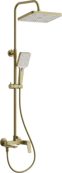 Душевая система BELZ B24715-5, брашированное золото