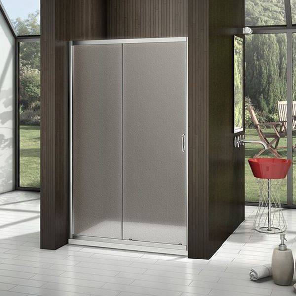 Душевая дверь в нишу Good Door Latte WTW-110 110 профиль Белый стекло Grape Душевая дверь в нишу Good Door Latte WTW-110 110 профиль Белый стекло Grape