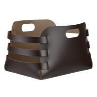 Colombo Adj Корзина Riga,27x36H25 см, цвет: шоколад/капучино Colombo Adj Корзина Riga,27x36H25 см, цвет: шоколад/капучино