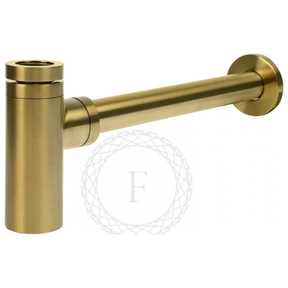 Сифон для раковины FILARETE FL70GL, золотой сатин