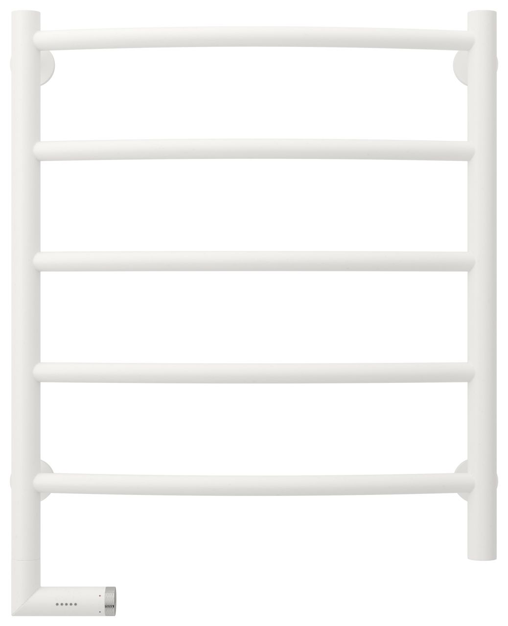 Полотенцесушитель электрический "ГАЛАНТ 2.0" 600х500 / МЭМ левый (Матовый Белый)