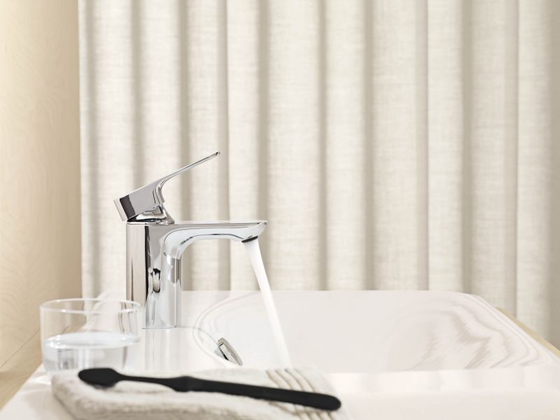 Смеситель для раковины  JACOB DELAFON ALEO+ E72312-CP (хром, L-9,8 H-8,6), шт