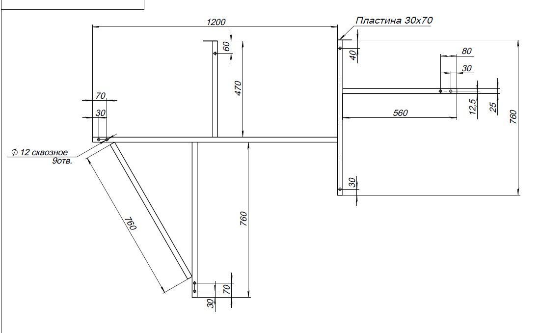 Каркас сварной для акриловой ванны Aquanet Jamaica 160x100 L/R Каркас сварной для акриловой ванны Aquanet Jamaica 160x100 L/R