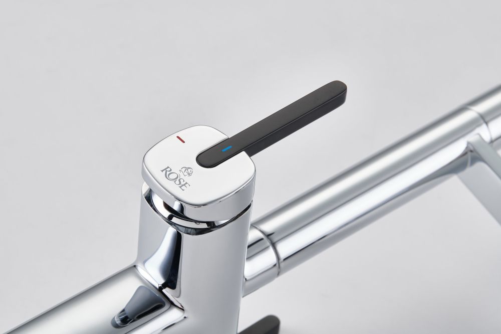 Смеситель для кухни с подключением фильтра для воды Rose R358, хром