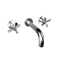 Bongio T Cross Смеситель встраиваемый на 3 отв для раковины, излив 220 мм, цвет хром (без встраиваемой части 09767) Bongio T Cross Смеситель встраиваемый на 3 отв для раковины, излив 220 мм, цвет хром (без встраиваемой части 09767)