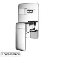 Смеситель для душа скрытого монтажа EXCELLENT Keria AREX.2045CR (хром)
