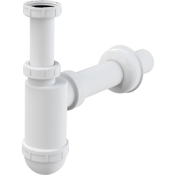 Сифон для раковины Alcaplast A43 Белый