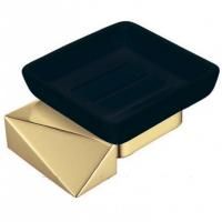 Настенная мыльница NEW VENTURO золото/черный_Комплект