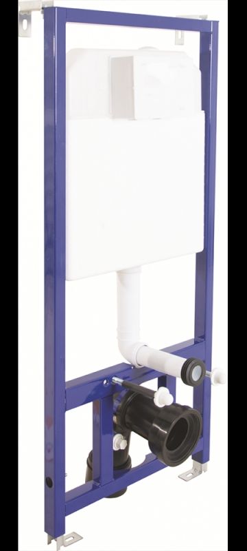 Комплект унитаза с инсталляцией Berges Wasserhaus Ego XL 043234 с сиденьем Микролифт и Черной клавишей смыва, артикул 043234
