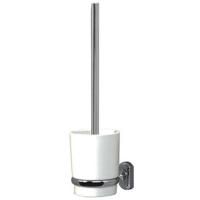 Ершик для унитаза WasserKRAFT K-28127 Хром Белый