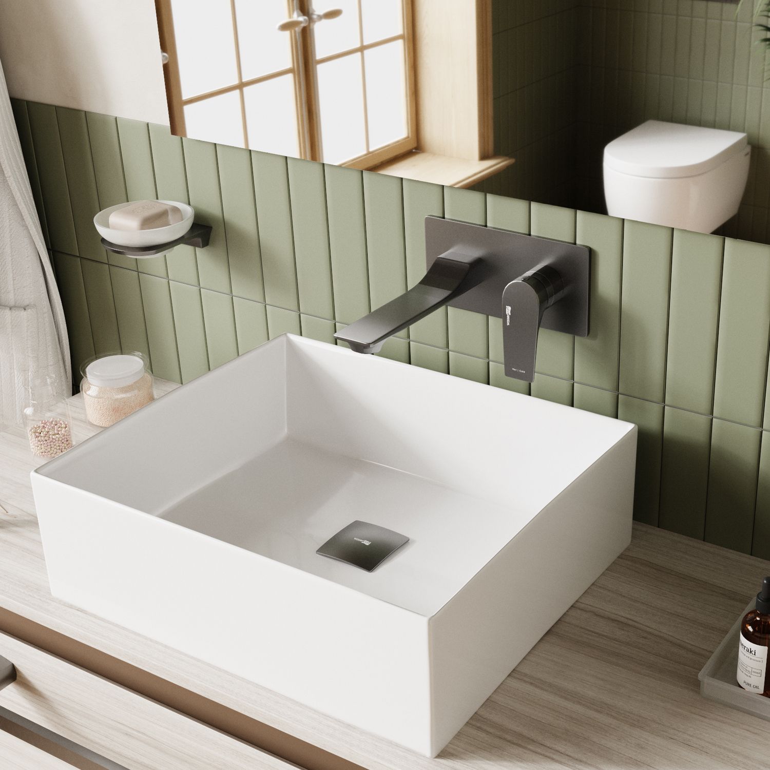 8430 Встраиваемый смеситель для раковины