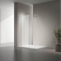 Душевая перегородка Veconi Korato KR-72, 1000x2000, хром, стекло прозрачное