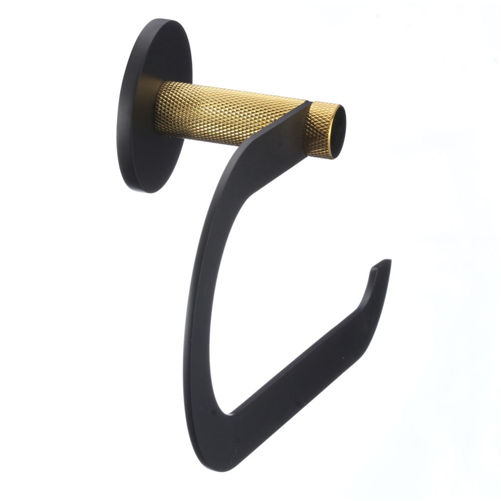 Полотенцедержатель Savol S-002163HB, черный/золото