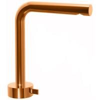 Fantini AF/21 Смеситель для раковины, 1 отв., без донного клапана, излив 155мм, цвет: Matt Copper PVD