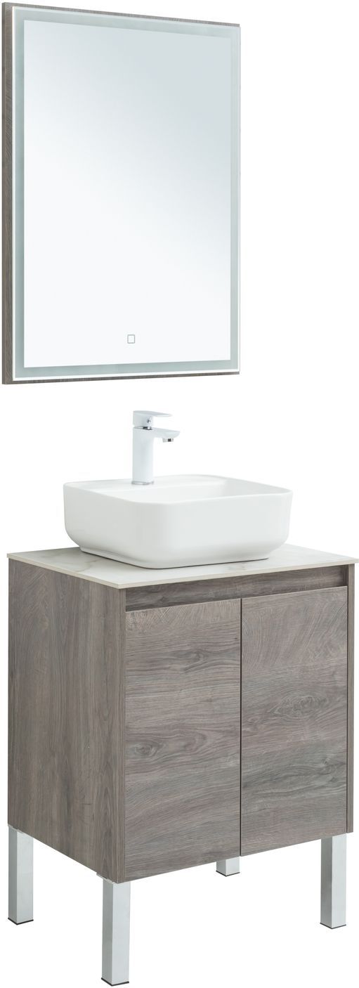 Мебель для ванной Aquanet Nova Lite 60 дуб рошелье (2 дверцы) Мебель для ванной Aquanet Nova Lite 60 дуб рошелье (2 дверцы)
