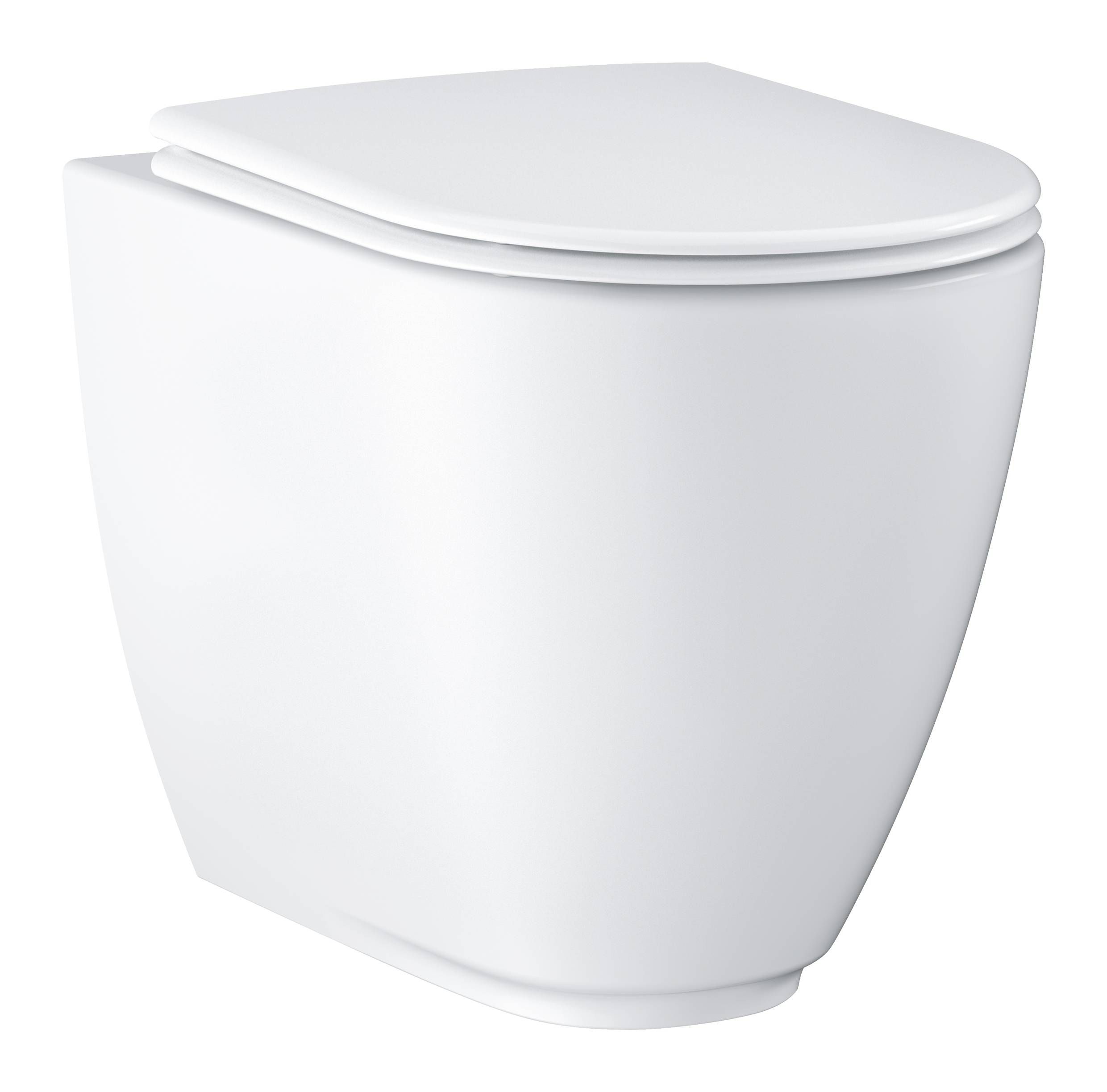 Унитаз приставной напольный GROHE Essence Ceramic, альпин-белый (3957300H) Унитаз приставной напольный GROHE Essence Ceramic, альпин-белый (3957300H)