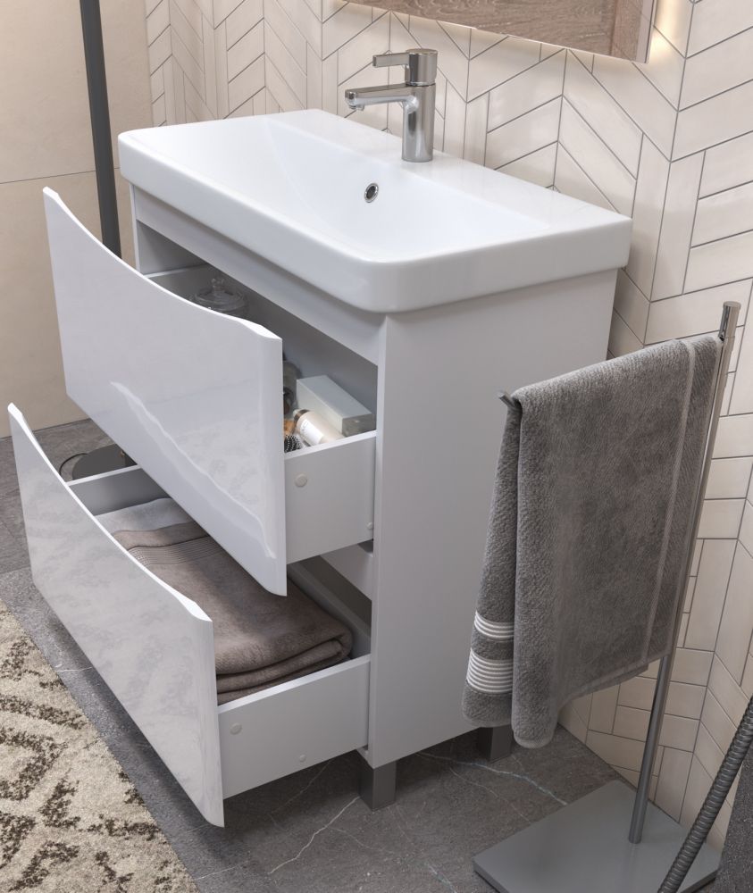 Тумба под раковину напольная VIGO Glem tn.GLE.9595.80.2Y, 80 см, артикул tn.GLE.9595.80.2Y